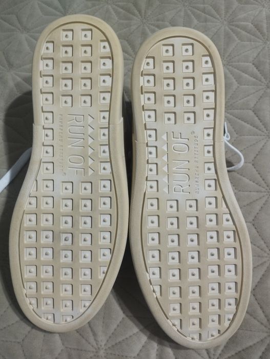 Sneakers premium Run Of piele naturala măr 44