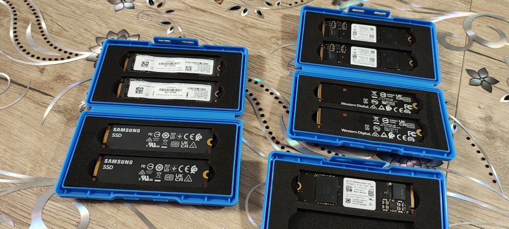 Ssd nvme 500 gb noi, samsung si vestern digital