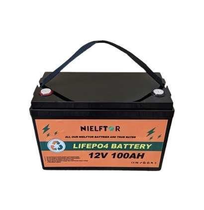 Baterie LiFePO4 Nielftor 12V 100Ah – cu BMS integrat