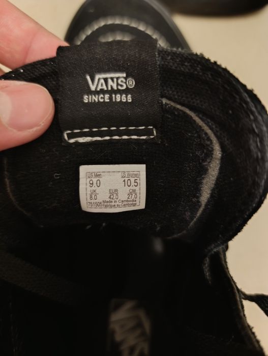 Vans Sk8-Hi all black
