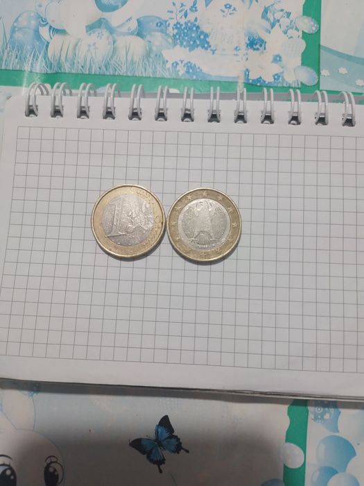 Vând monede de 1€ euro din 2002