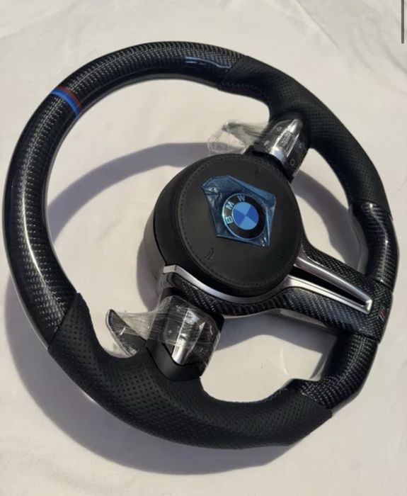 Volan BMW generatia E, plug and play, retrofit e90 e71 70 etc