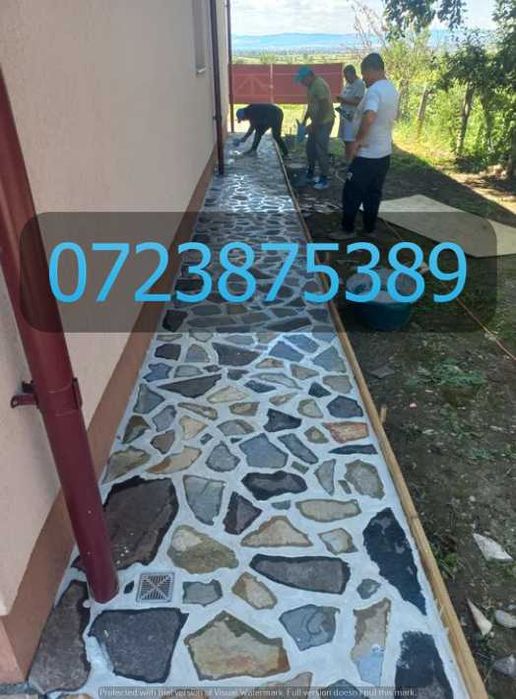 Piatră de Munte Selecționată pentru Terase și Curți Moderne