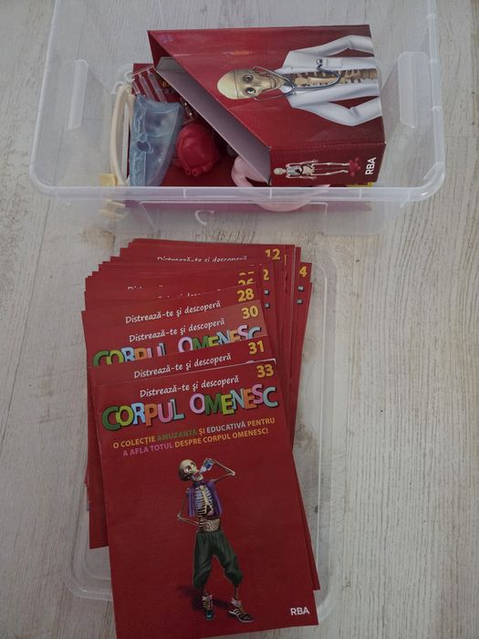 Schelet de plastic educativ incomplet