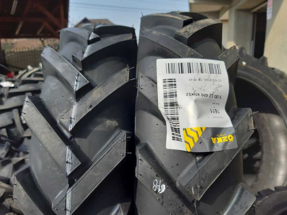 OZKA Cauciucuri noi de motocultor garantie 5.00-12 Anvelope