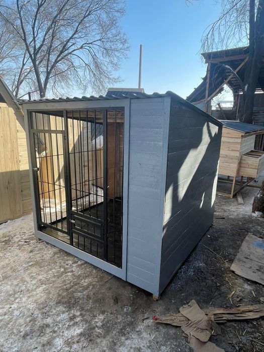 Вольер для собак, домик для собак