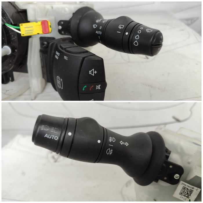 Ansamblu manete comenzi volan + spiră Renault Scenic III 255529492R 2014 / [2009-2016] / (5B3)