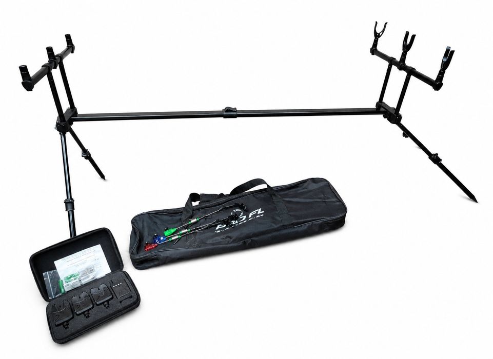 Rod pod PRO FL129 full echipat cu 3 avertizori cu STATIE si 3 swingere