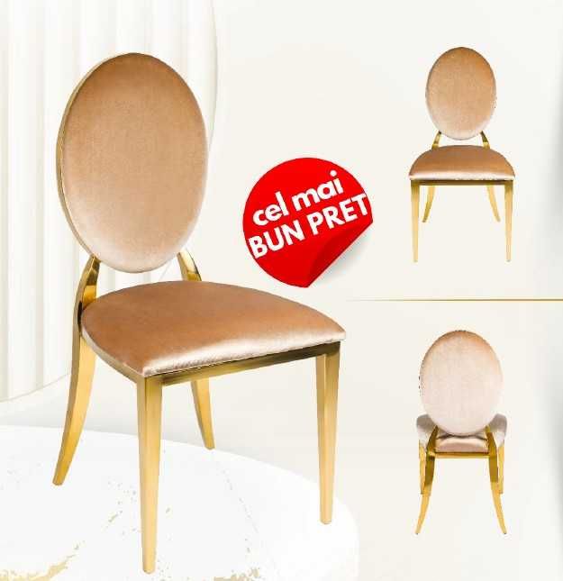 NOU! Scaun Nunta Auriu Evenimente WASHINGTON - cel mai bun pret!