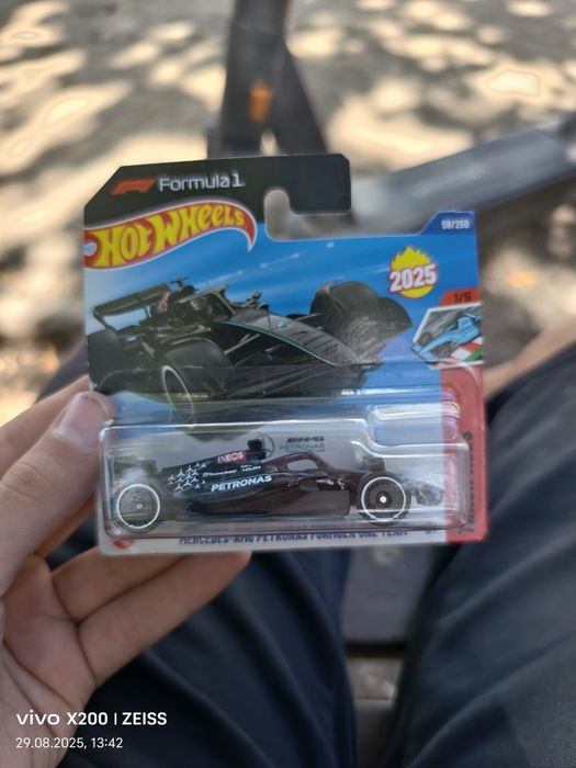 Mercedes F1 hotwheels