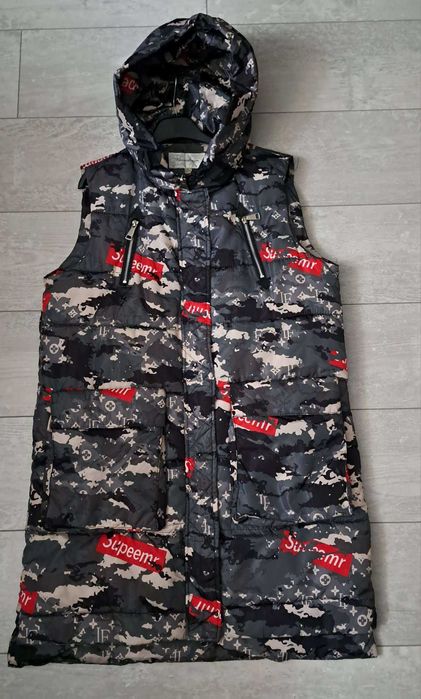 Елек с качулка Топъл Разкошен Перфектен