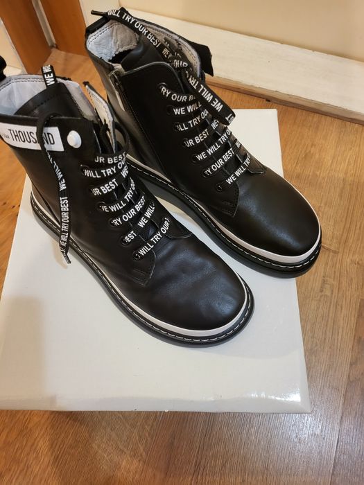 Дамски боти естествена кожа