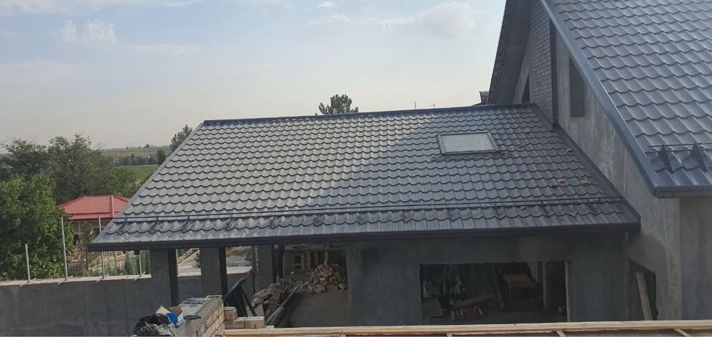 Монтаж мягкая кровля