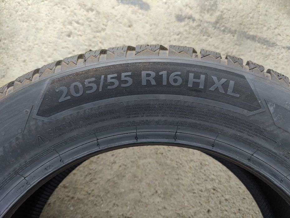 2 Нови зимни гуми 205/55R16 Barum Polaris 6 XL EV 94H DOT3725 made in Germany