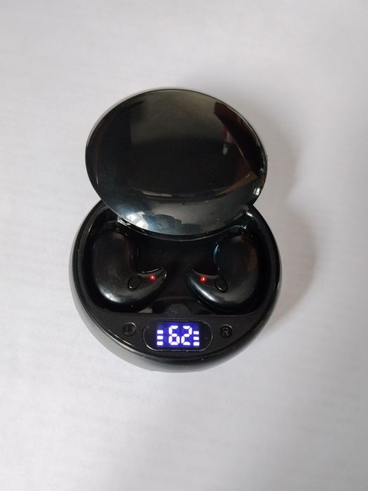 Наушники беспроводные Bluetooth чёрные