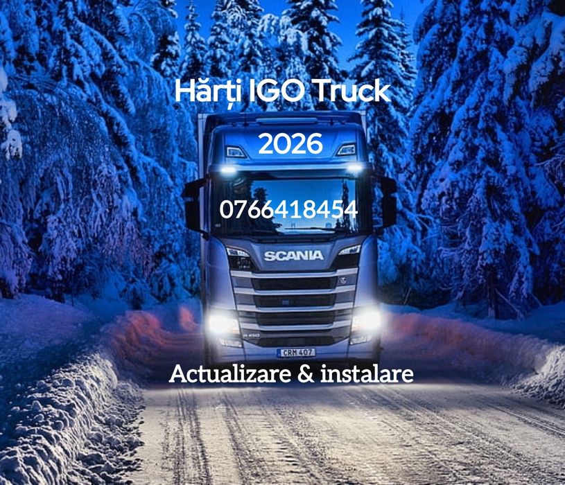 Actualizare hărți GPS iGO Camion / instalare iGO pe GPS sau Android