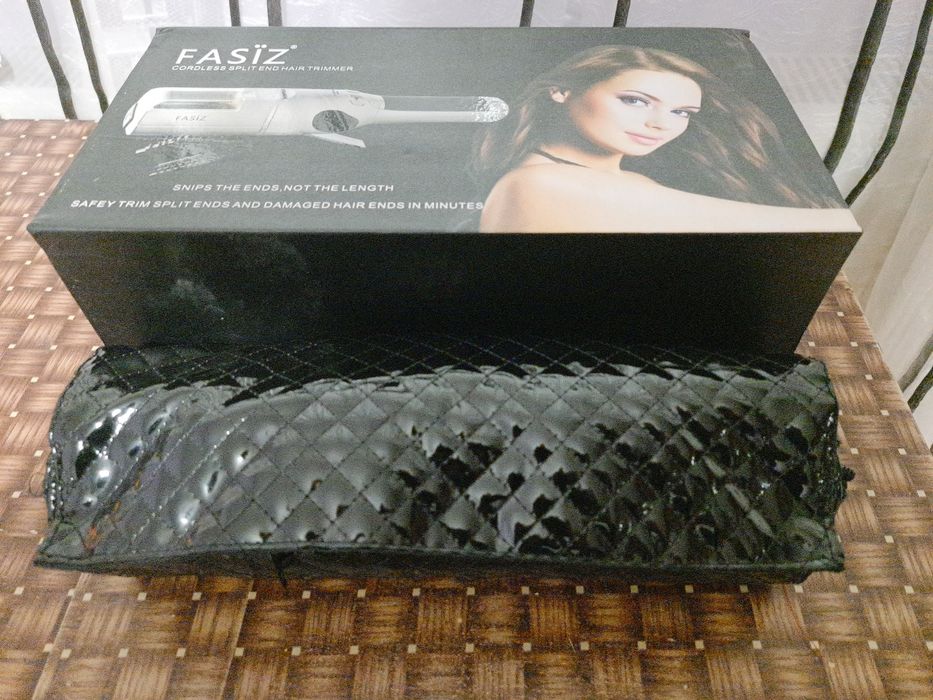 Машинка за премахване на цъфтящи краища на косата, Fasiz, Червен