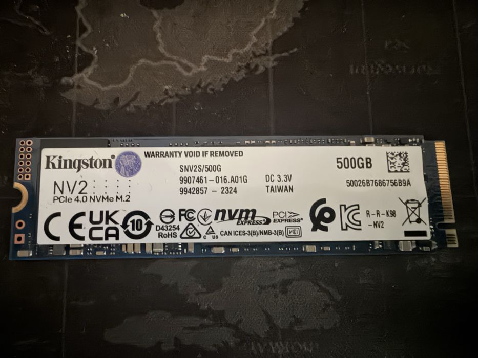 Kingston 500gb M2 NV2