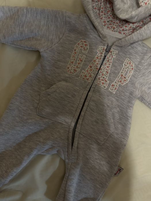детский комбинезон с капюшоном