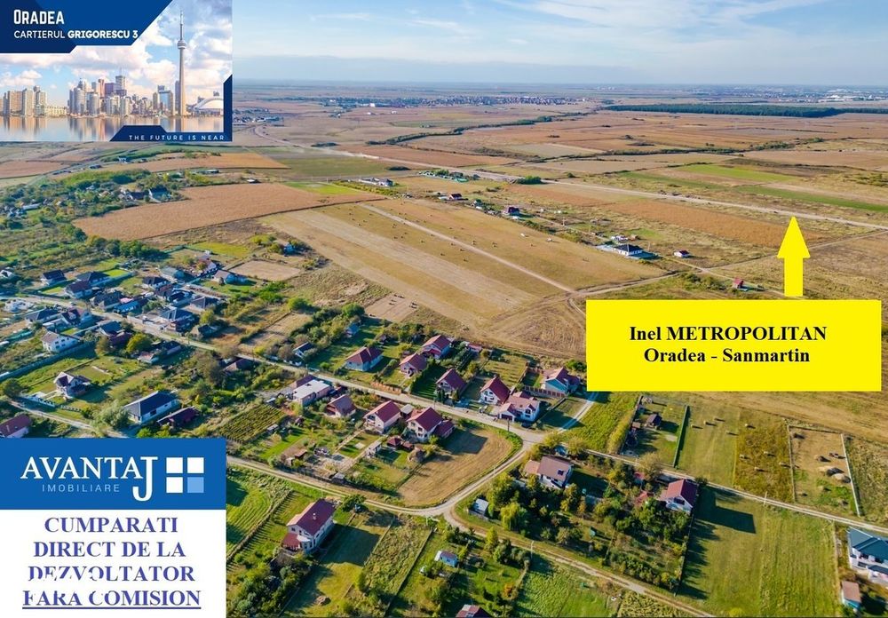 Teren Cihei 540 mp (intravilan cu PUZ) str. Lalelelor (200 m de inel)