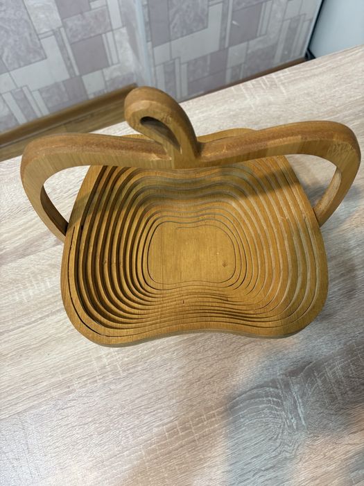 Фруктовница деревянная