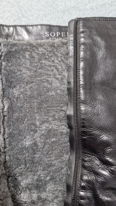 Сапоги натуральная кожа