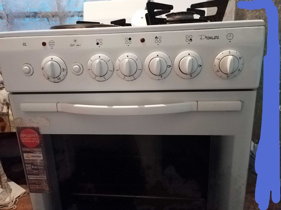 Продам комбинированную плиту