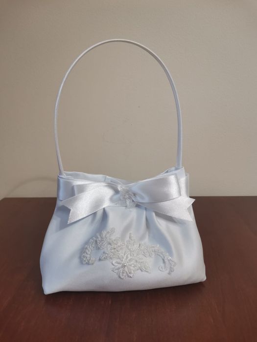 Poseta mireasa satin