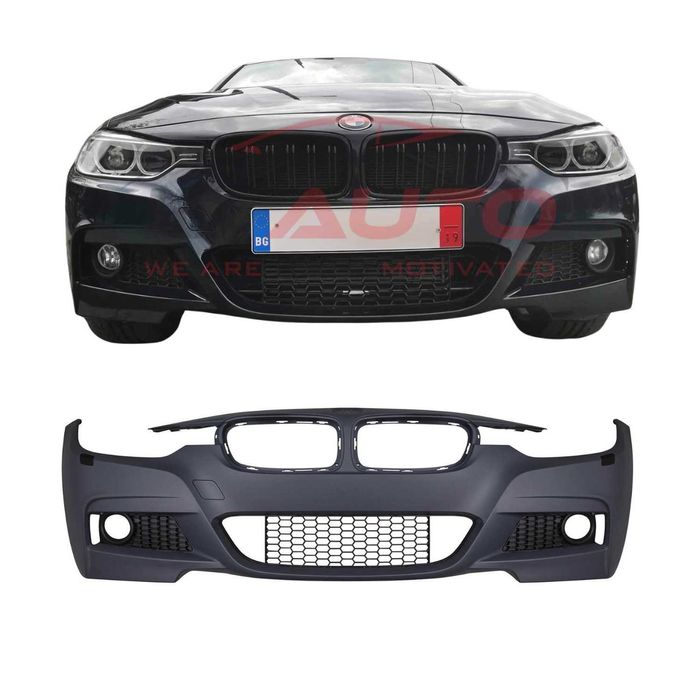 Предна броня BMW F30 / F31 тип M Technik за  ,без PDC с отвор, бмв ф30