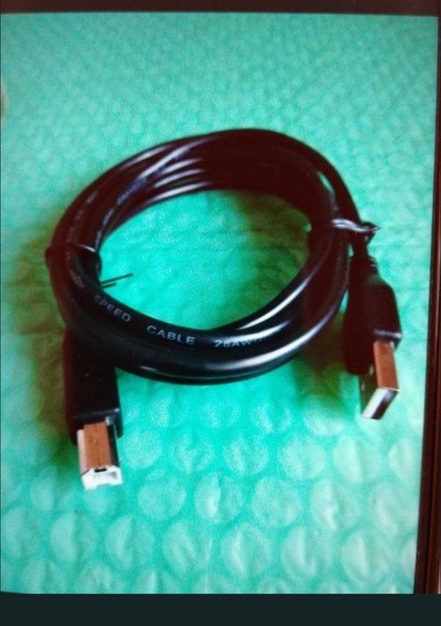 Cablu date pentru imprimante USB-P noi nouțe sigilate în ambalaj