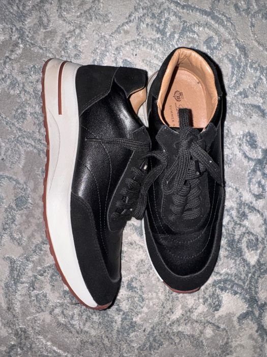 Обувь кроссовки черные