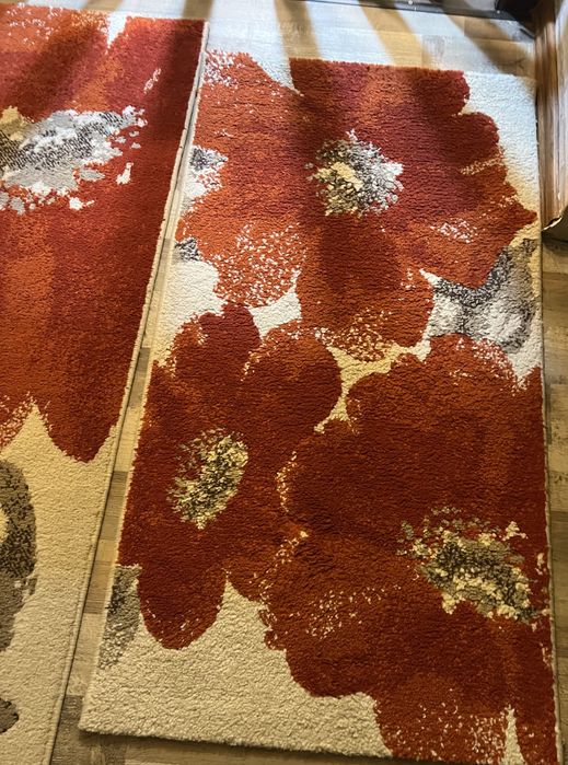 Set covor floral dimensiune 120/170