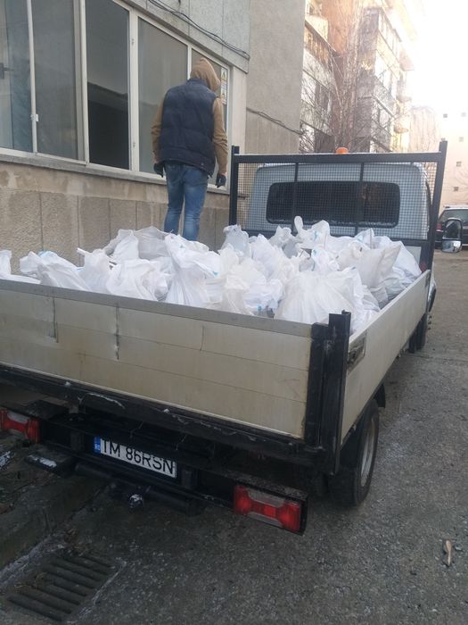 Transport basculabil deseu moloz / moluz