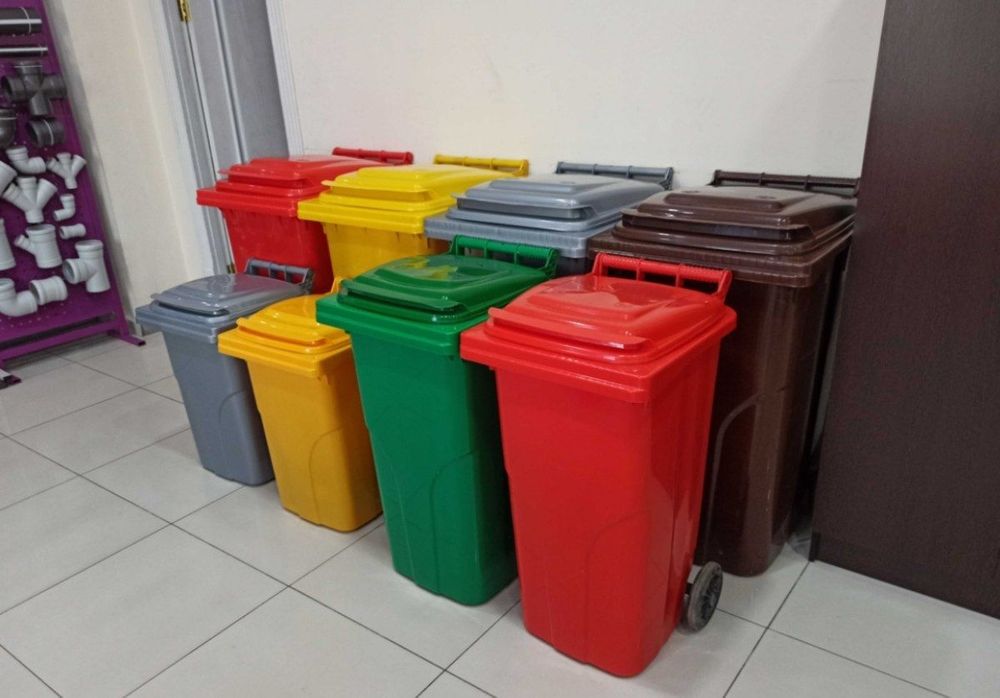 Мусорный урна бак musur yashshik plasmassa