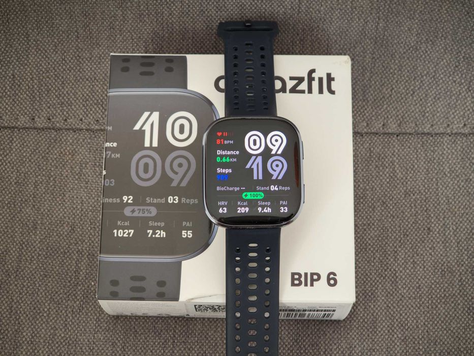 Smartwatch Amazfit Bip 6 ca Nou - Garantie - preluare apeluri, GPS
