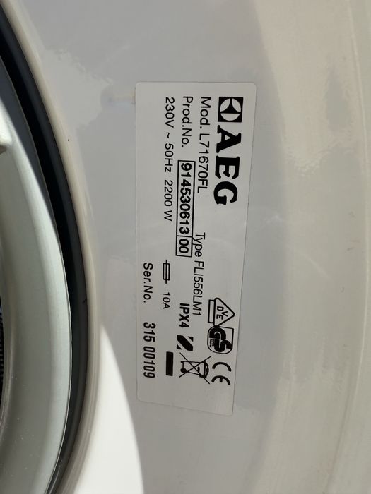 Пералня AEG Lavamat Protex