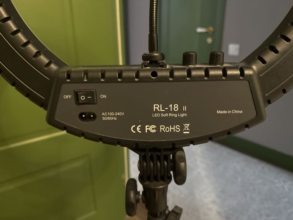 Кольцевая лампа без возрата