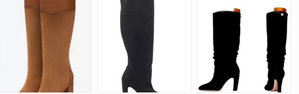 Ботуши Massimo Dutti и Stuart Weitzma Charlie