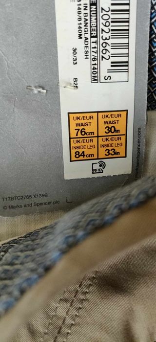 Pantaloni din tercot,M&S,mărimea 30(UK)