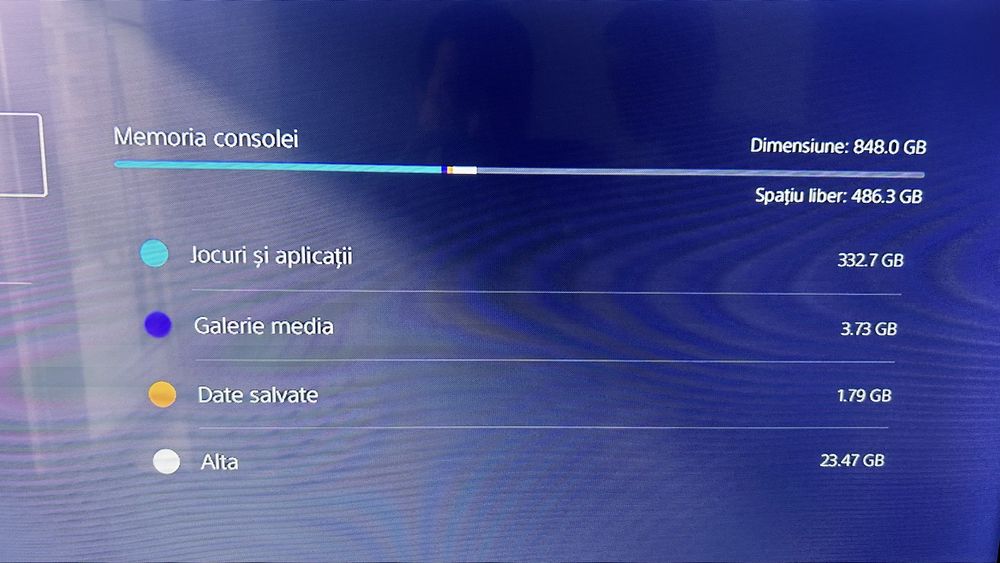PS5 slim cu 2 controlere