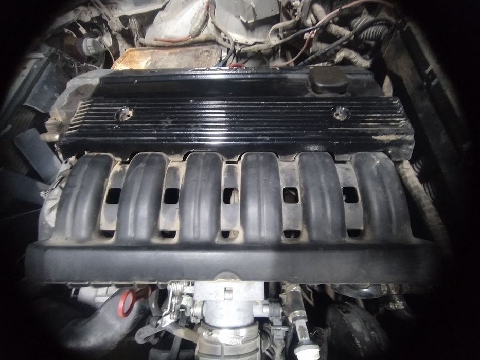 BMW E34 Дроссель в сборе с датчиками.M50B25.