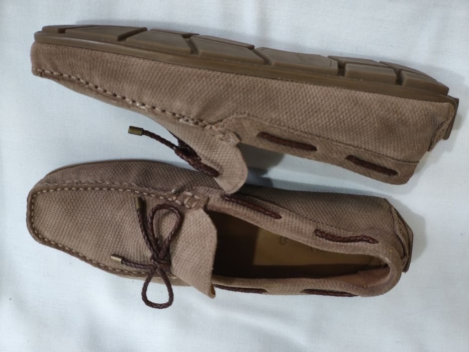 Zara, мокасини естествена кожа, номер 39