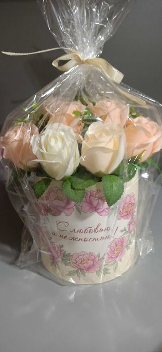 Мыльно пенные розы