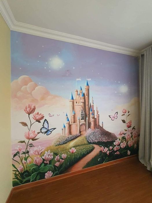 Художественная роспись стен