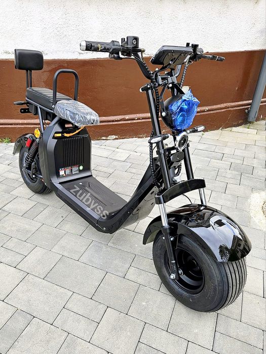 Scuter Electric Fara Permis 1500W 20Ah 45kmh Ediție Limitată Full Dotări 2026