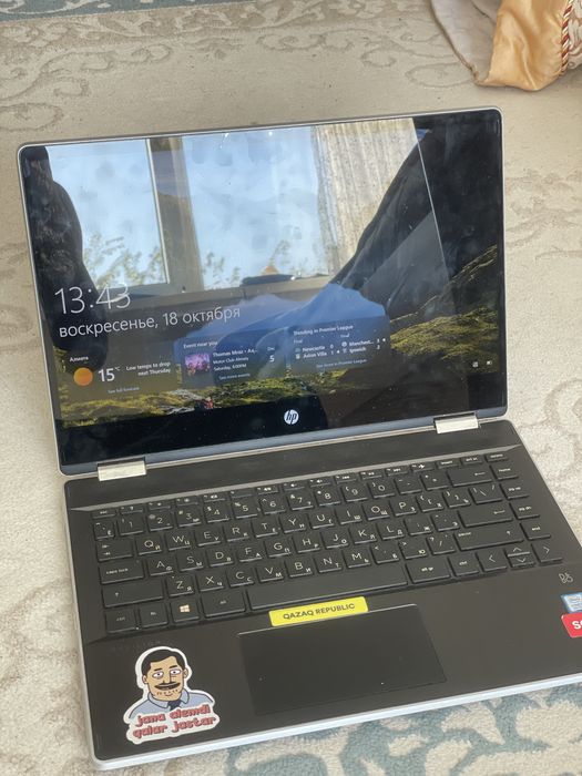 HP PAVILION офисный ноут сенсорный