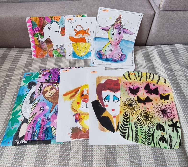 Продам рисунки детские