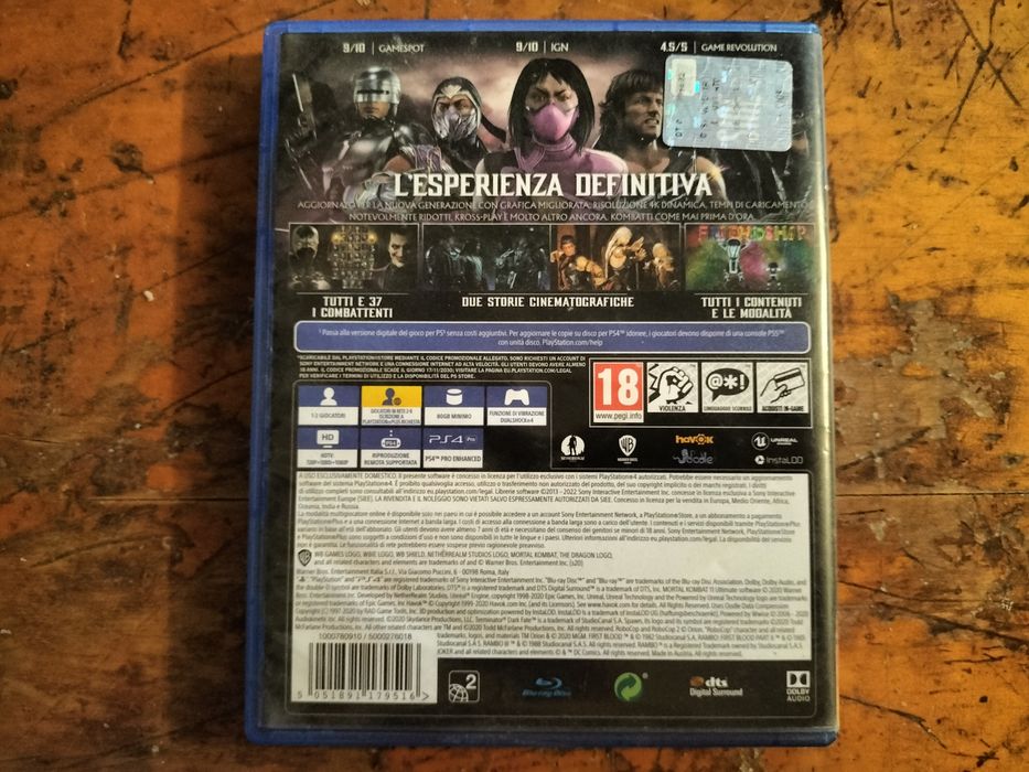 Диски для playstation 4