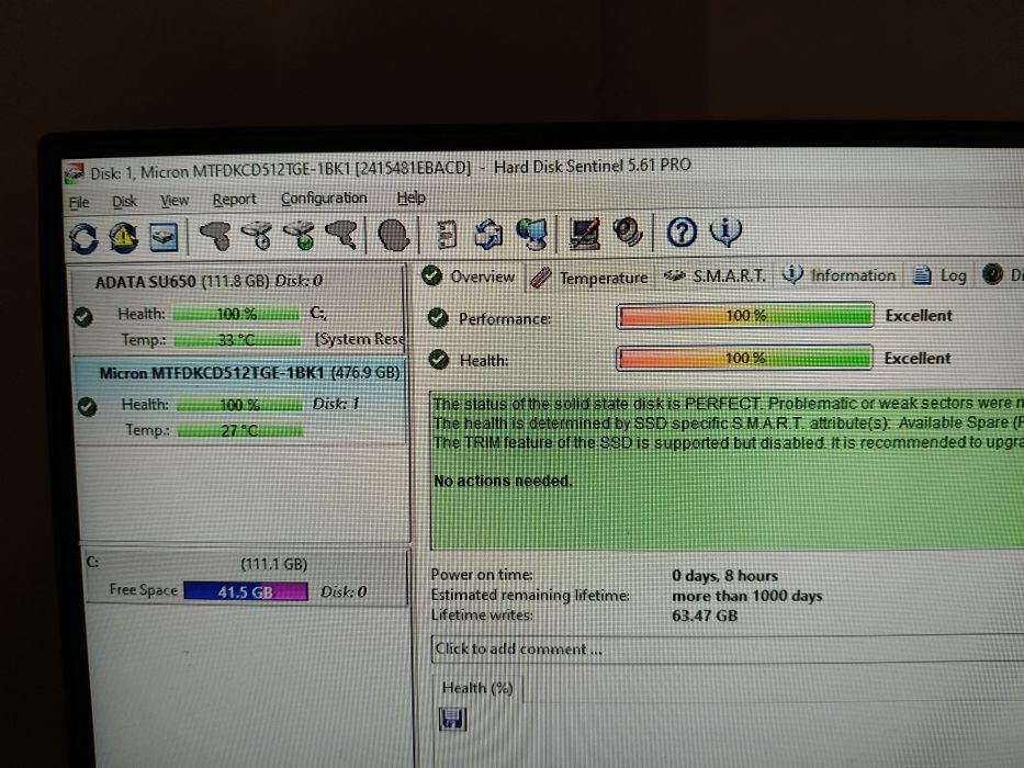 Vând SSD Micron 2550/2500/2400E 512GB gen4 nvme nou Transport 15 lei!