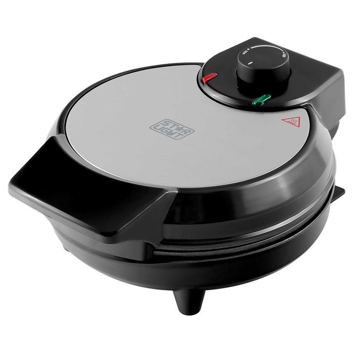 Aparat pentru preparat vafe/gofre Star-Light WMH-700W, 700W, Termostat ajustabil, Negru/Inox